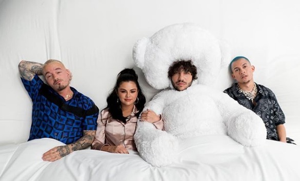 Selena Gomez y J Balvin anuncian su colaboración en  "I Can't Get Enough". (Instagram)