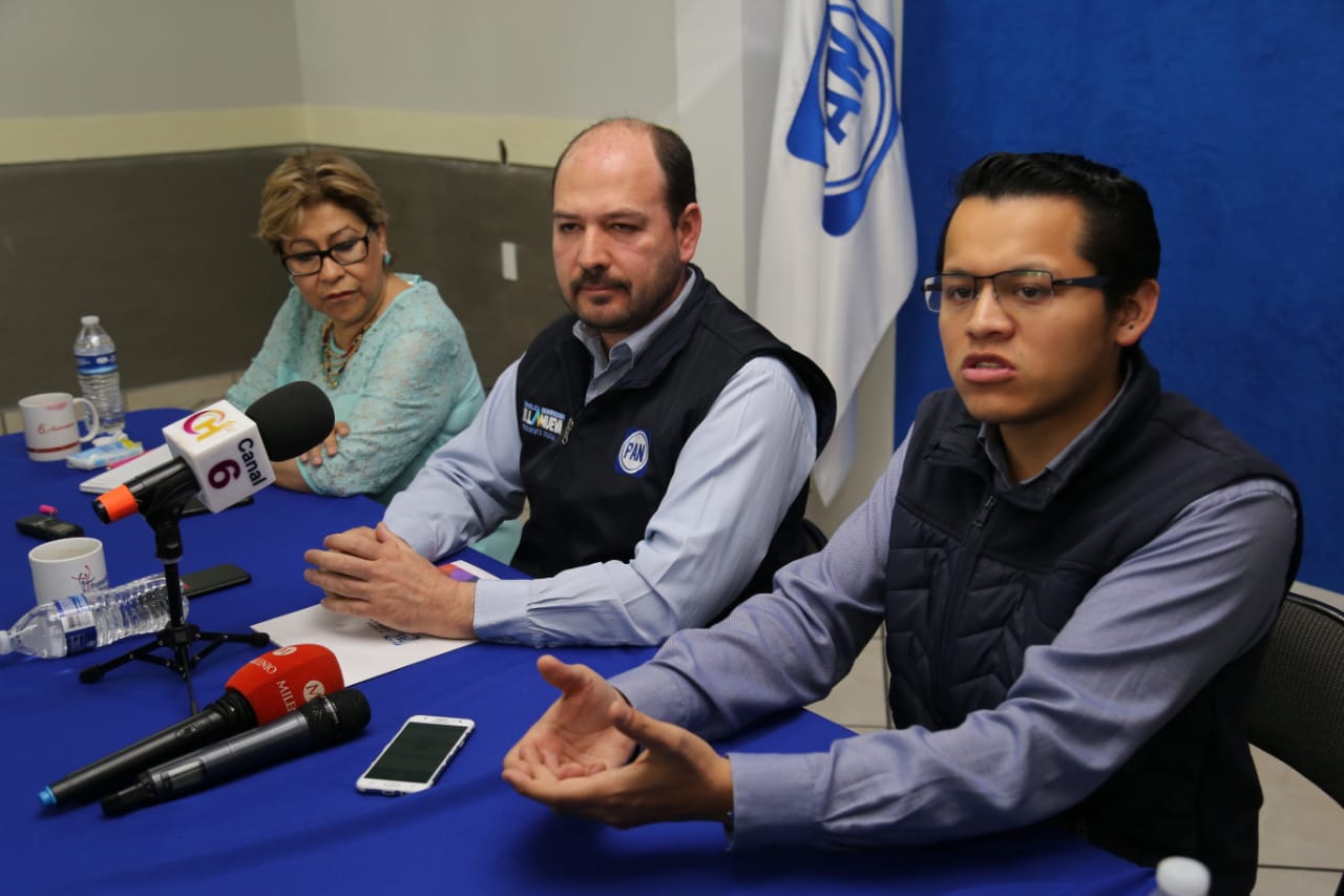 Cornelio García Villanueva, presidente del PAN en Hidalgo.  (Jorge Sánchez)
