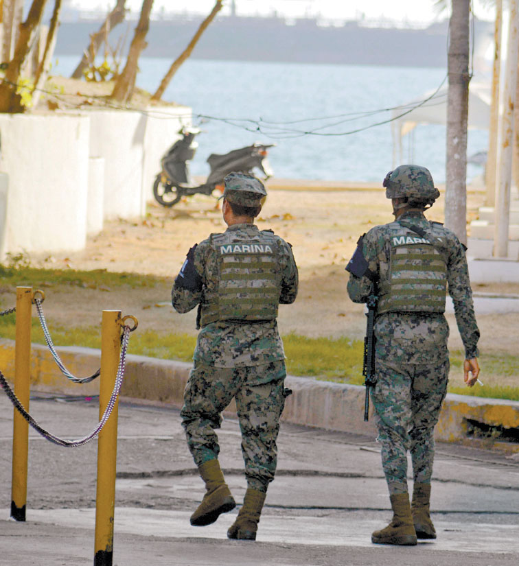 La fuerza policial estará bajo el mando de la Marina. (AFP)