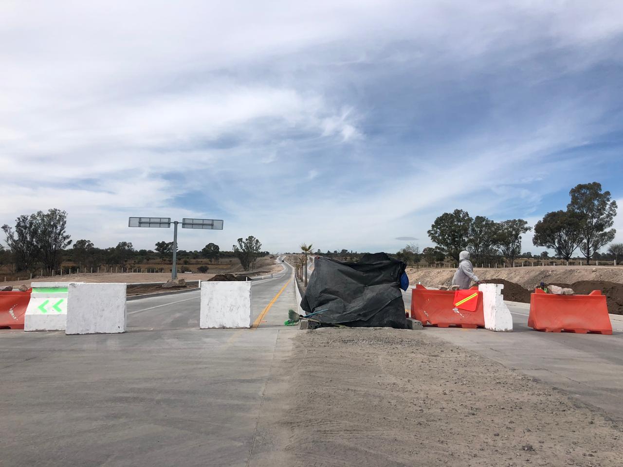 La vía podría estar abierta al paso vehicular en 10 días