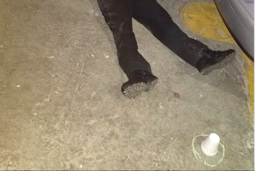 En el lugar localizaron siete casquillos percutidos al parecer calibre 9 mm. (ESPECIAL)