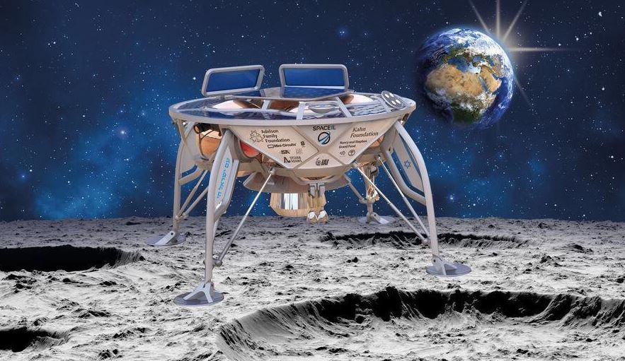 La nave espacial de 585 kilos fue construida por la empresa espacial israelí sin fines de lucro SpaceIL.(DPA)