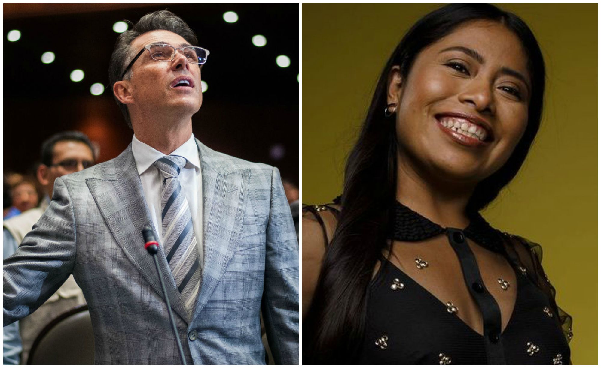 Sergio Mayer le cambia el nombre a Yalitza Aparicio (Archivo)