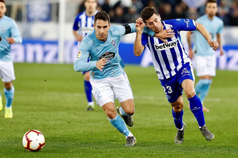 El Celta de Vigo empata sin goles ante el Alavés (EFE)