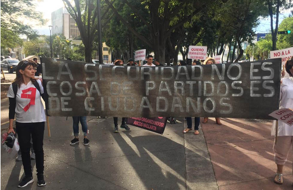 Ciudadanos protestan por ser afectados varias veces por la inseguridad (Julieta Salgado)