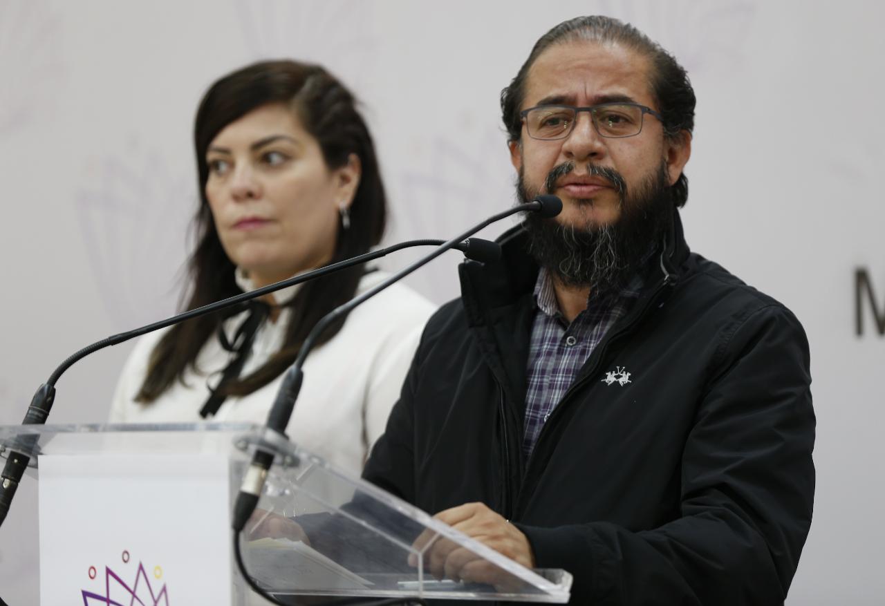 Hugo Eric Flores dijo que no hay presencia de fuerzas federales en Morelos. (Héctor Téllez)