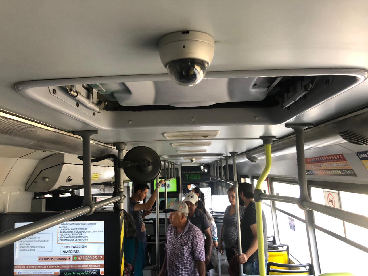 Las cámaras en el transporte aún no están listas (Mariana Ramos)
