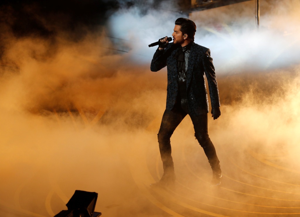 Adam Lambert (Reuters).