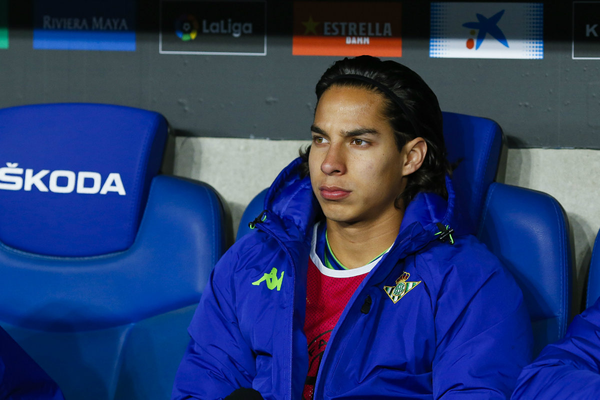 Diego Lainez, jugador del Real Betis (Mexsport)