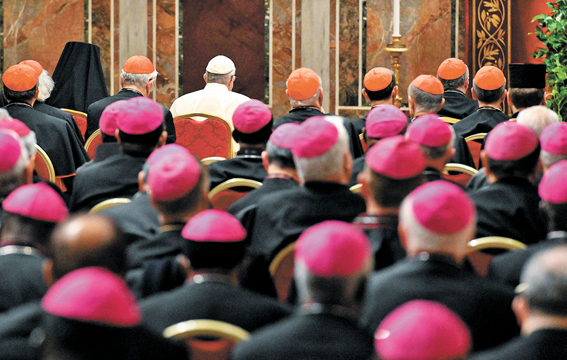El papa señaló que durante 3 días escuchó a algunas de las víctimas “sobrevivientes”. (AFP)