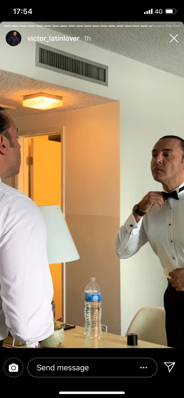 Latin Lover ya está listo para los Oscar 2019. (Instagram: Latin Lover)