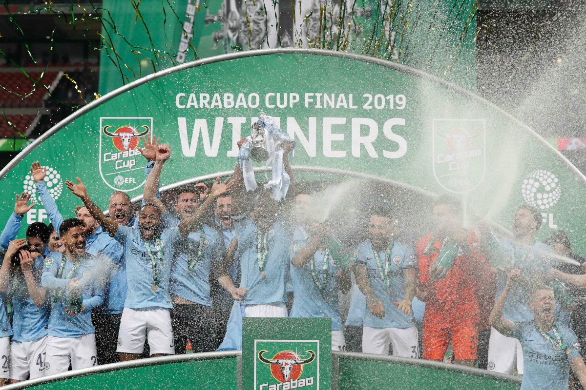Manchester City es campeón de la Copa de Liga (AFP)