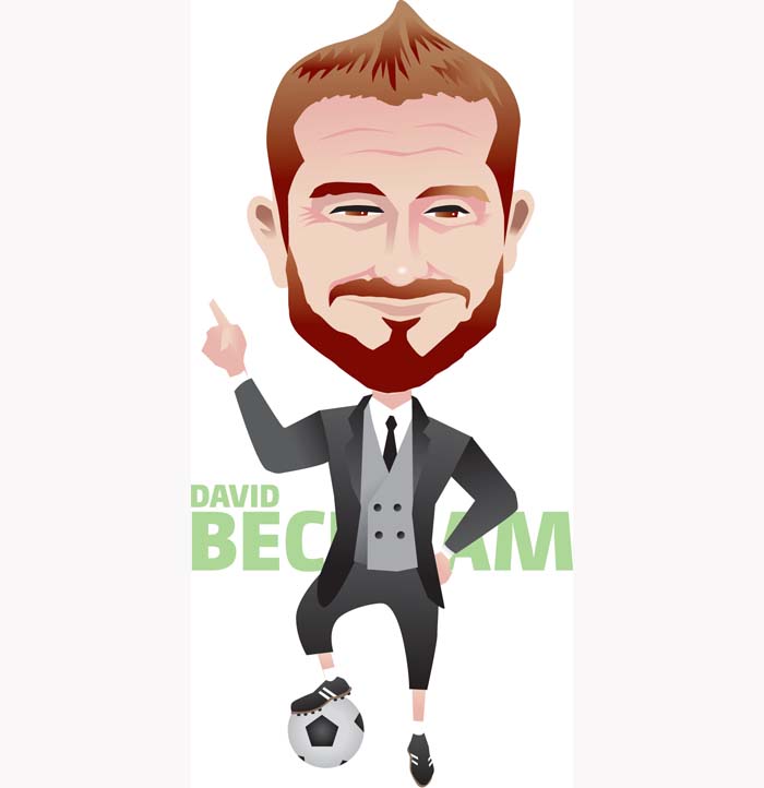 500 Millones de libras es el valor en el que se calcula la marca Beckham.