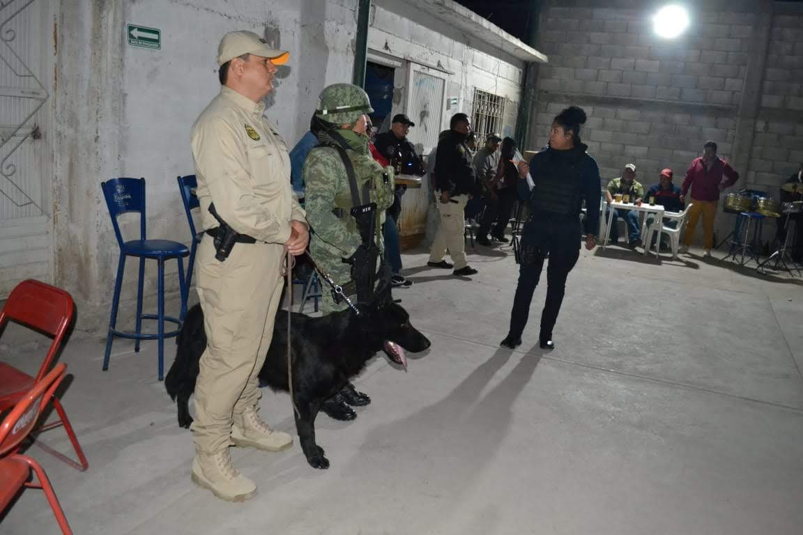 Participaron elementos de Fuerza Coahuila, Sedena, Policía Municipal y personal de alcoholes. (Especial)