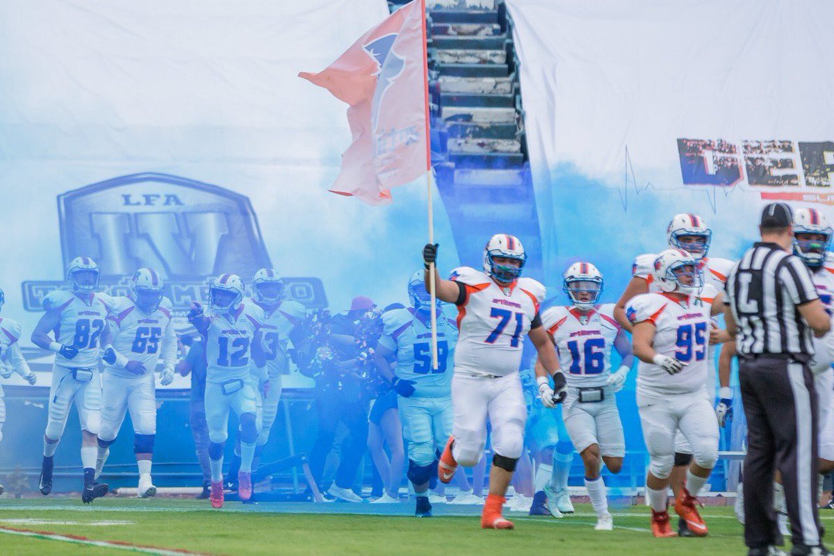 Artilleros de Puebla tuvo debut triunfal en la LFA (Twitter: Artilleros)