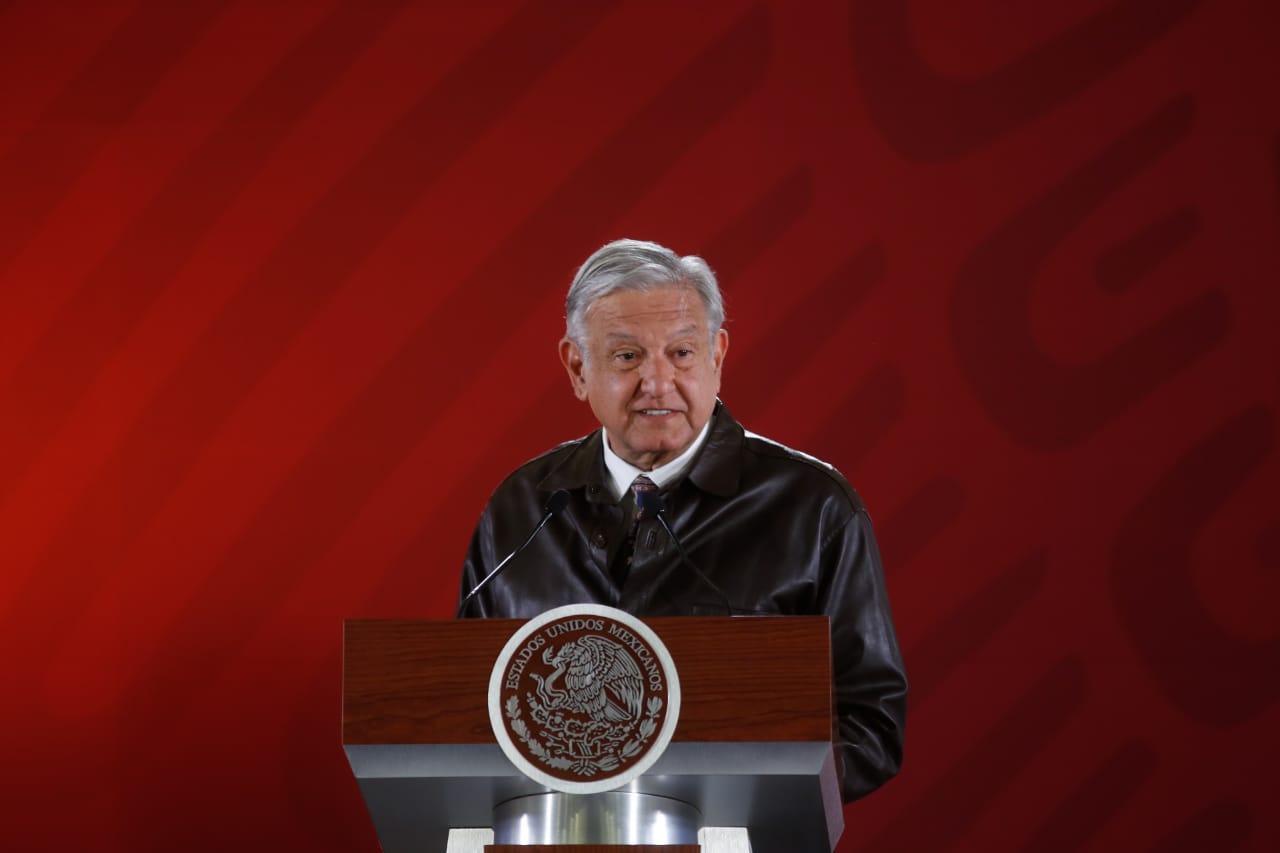 Mañanera de AMLO del 25 de febrero. Araceli López