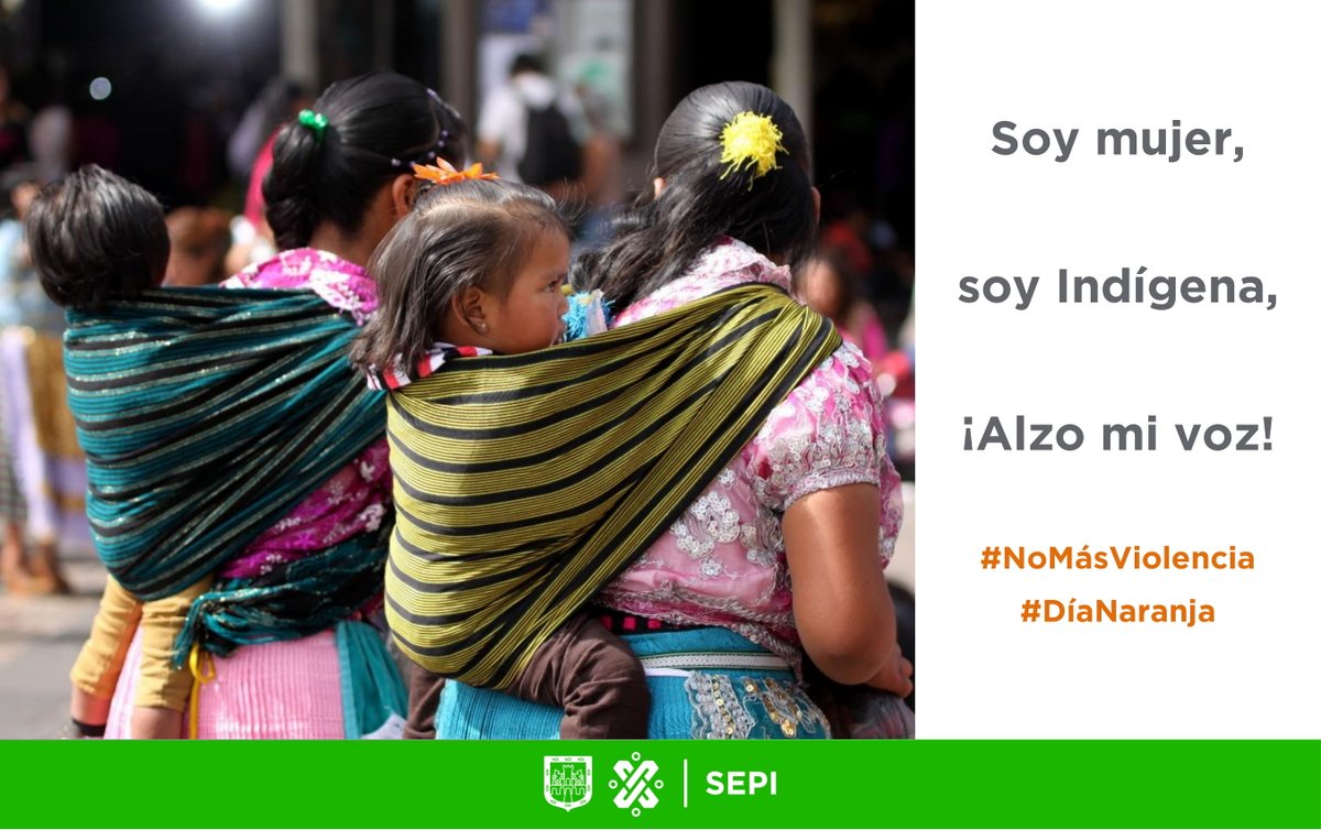 Mujeres indígenas. (Tomada de @SEPICDMX)