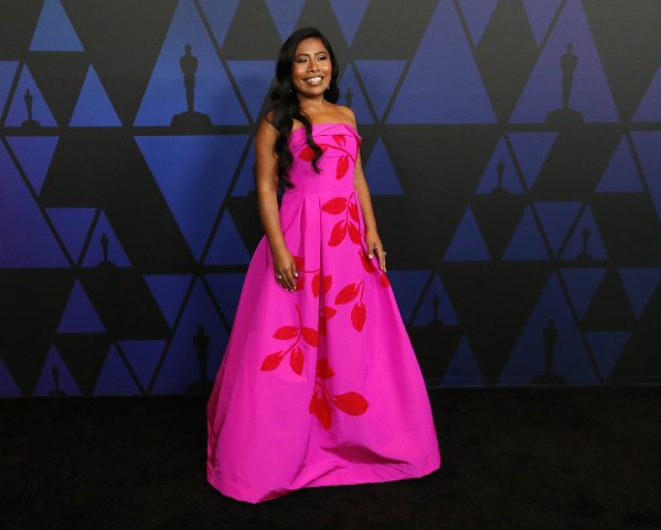 La muñeca está inspirada en el look que uso en los Governors Awards/AP