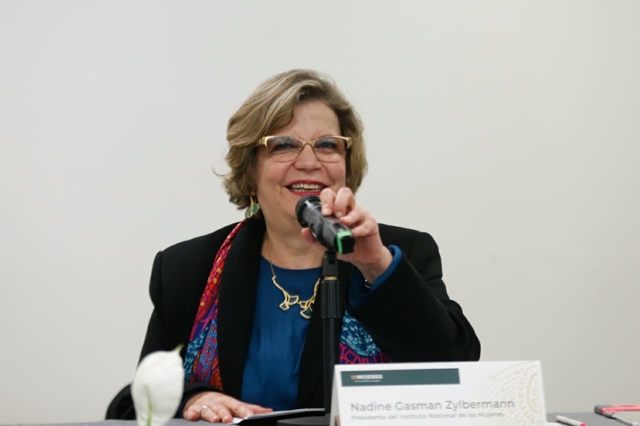 Nadine Gasman fue ex representante de ONU Mujeres en Brasil, en que ahora dirigirá el Inmujeres (Araceli López)