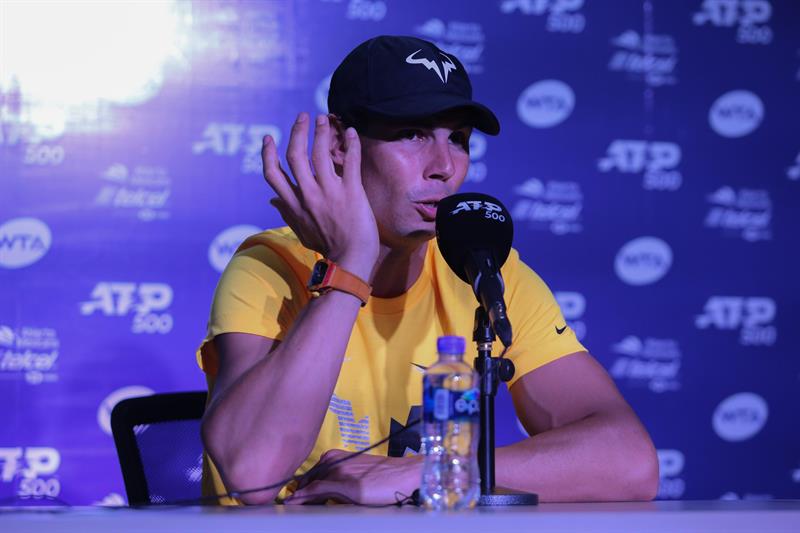 Rafael Nadal en Acapulco (EFE)