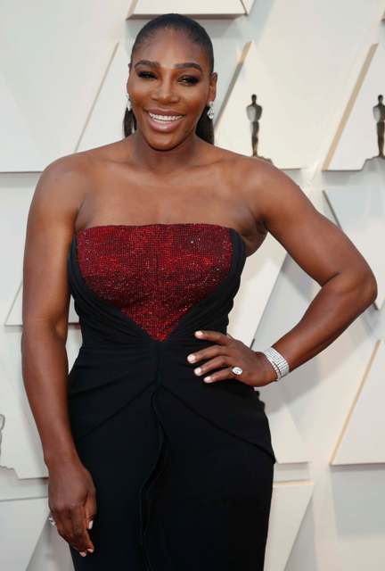 Serena Williams en la presentación de los Premios Óscar (Reuters)