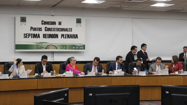 La Comisión de Puntos Constitucionales inició la discusión del dictamen de la Guardia Nacional/Especial.