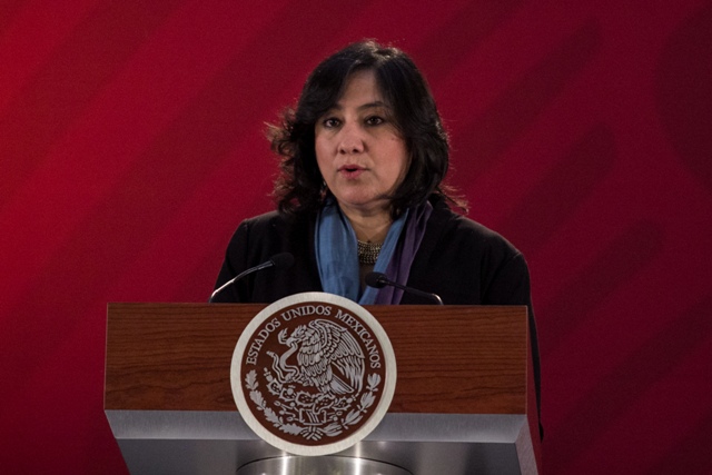 Irma Eréndira Sandoval, secretaria de la Función Pública/Cuartoscuro.