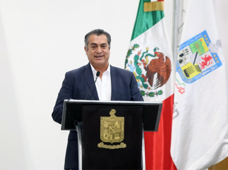 Jaime Rodríguez, 'El Bronco', gobernador de Nuevo León. Foto: Raúl Palacios