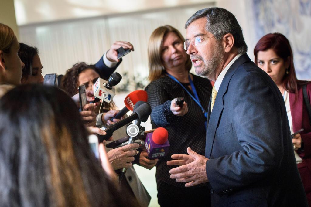 Juan Ramón de la Fuente, representante permanente de México ante la ONU (EFE)