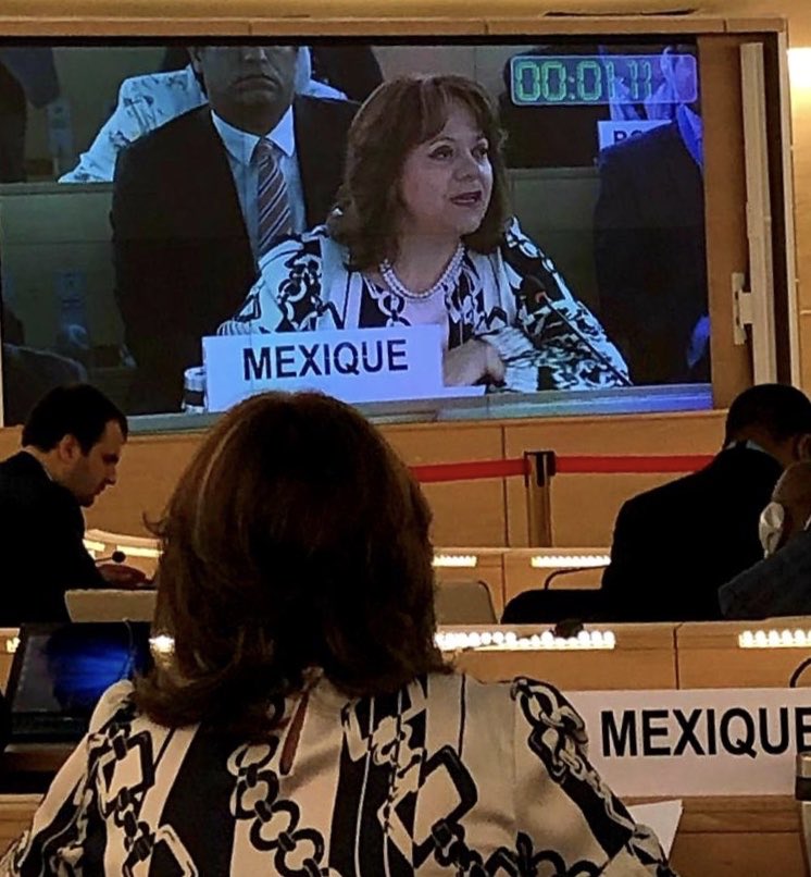 Martha Delgado, , la subsecretaria para Asuntos Multilaterales/Especial.