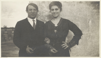 Olga se convirtió en la modelo predilecta de Picasso. (Cortesía de Museo Picasso Málaga)