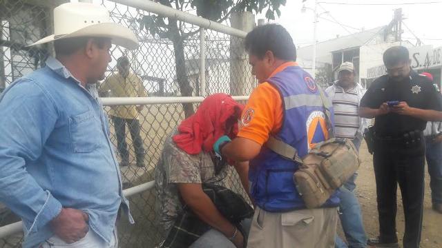 Paramédicos atendieron a los lesionados