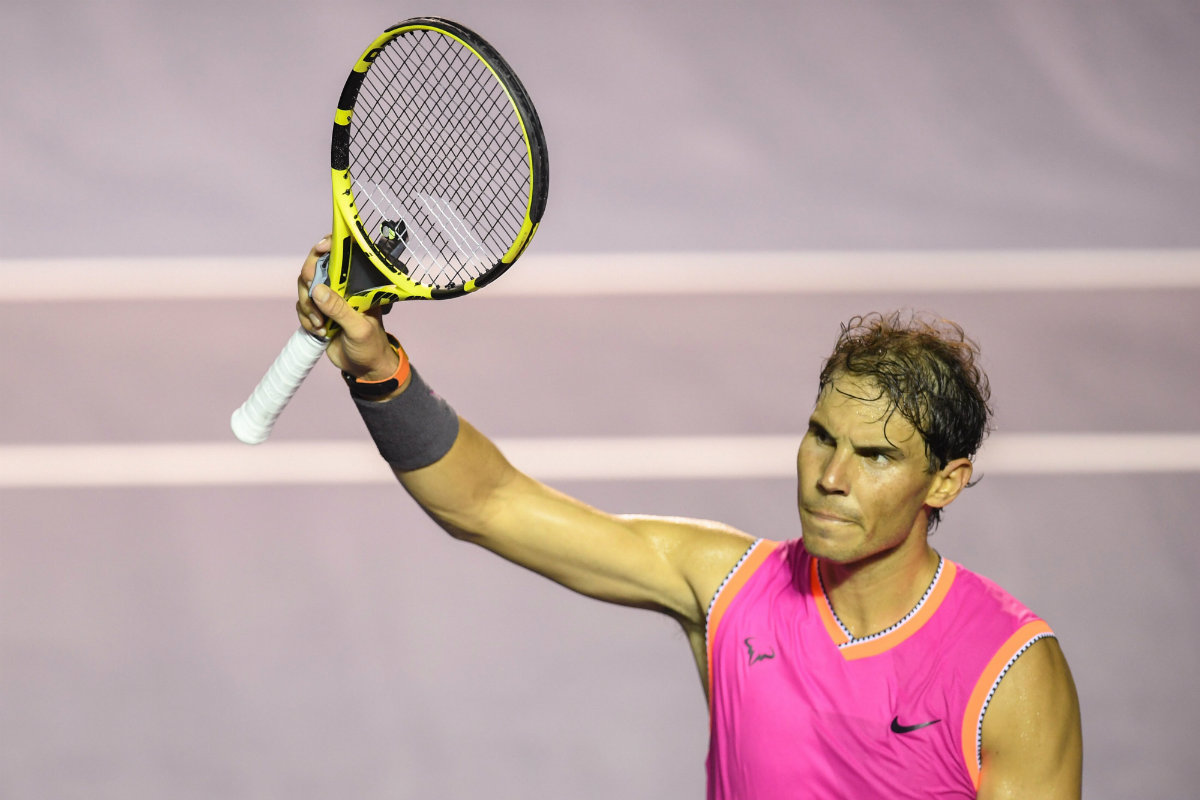 Rafael Nadal regresó al AMT con triunfo (AFP)