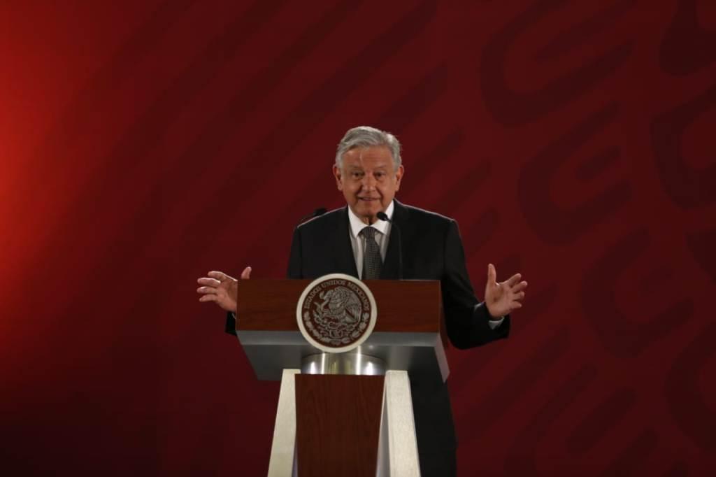 AMLO aseguró que no toda la información de los archivos del Cisen es cierta. | Javier Ríos.