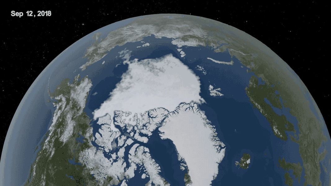 El calentamiento global está derritiendo el hielo en el Ártico. (DPA)