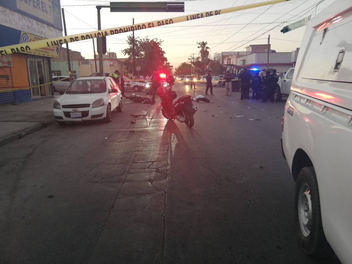 El accidente se registró a las 6:00 de la tarde. (Milenio Digital)