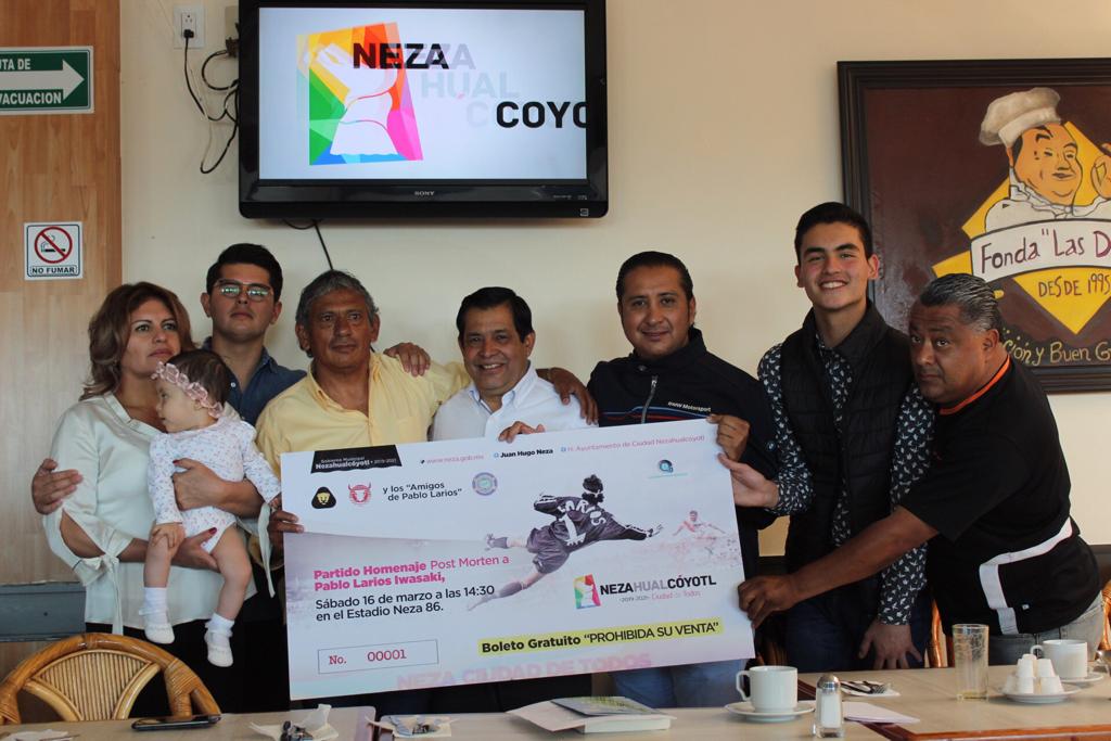 El estadio Neza 86 rendirá homenaje a Pablo Larios (Lauro Galicia)