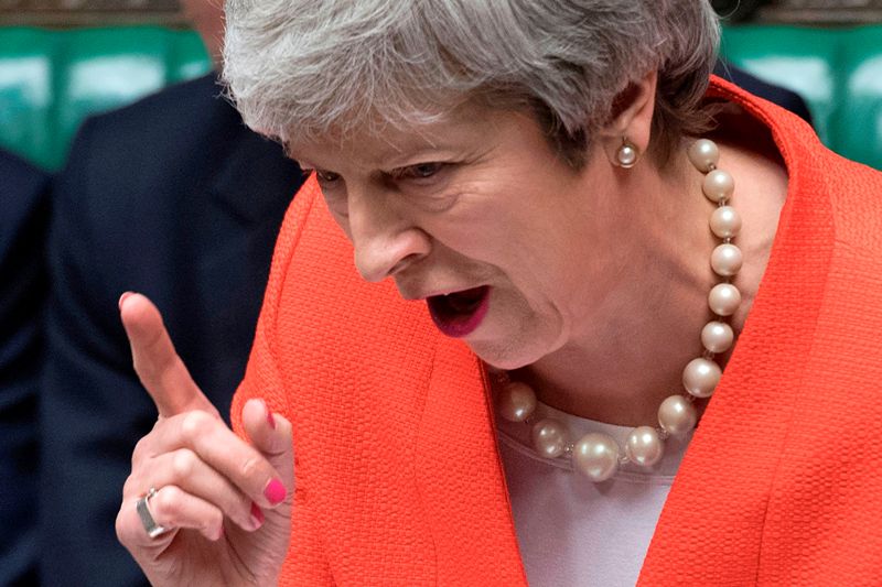 Theresa May. (Reuters)