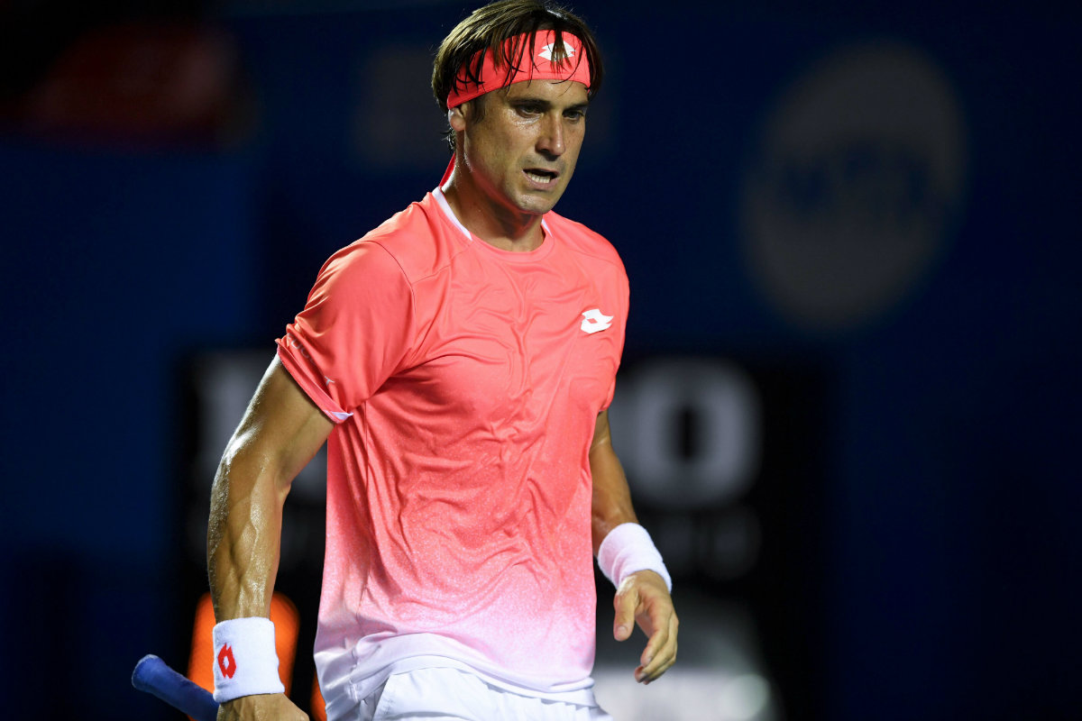 David Ferrer se despide del Abierto Mexicano de Tenis (AFP)