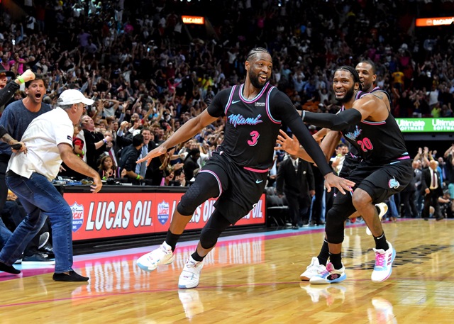 Dwyane Wade da la victoria a los Haet de Miami (Reuters)