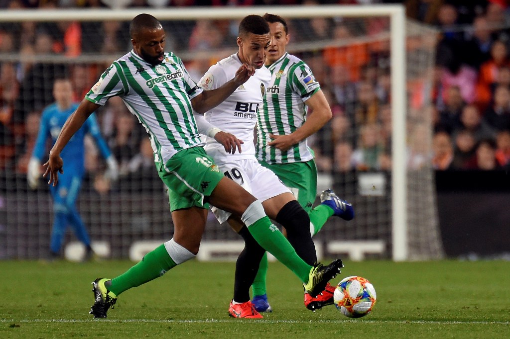 El Betis quedó fuera de la Copa del Rey (AFP)