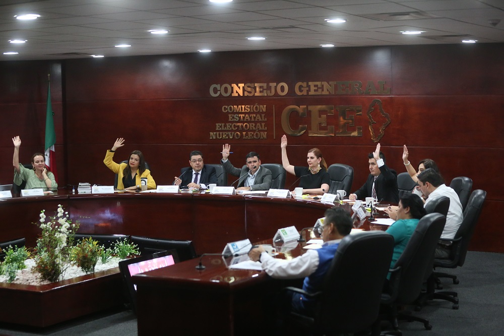 La Comisión Estatal Electoral. (Leonel Rocha)
