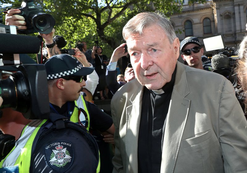 Pell puede ser condenado a un máximo de diez años de prisión por cada uno de los cinco cargos. (Reuters)