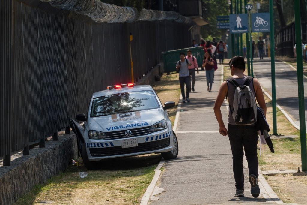 La Policía de Investigación capacita contra el narcomenudeo a seguridad de la UNAM. | Cuartoscuro