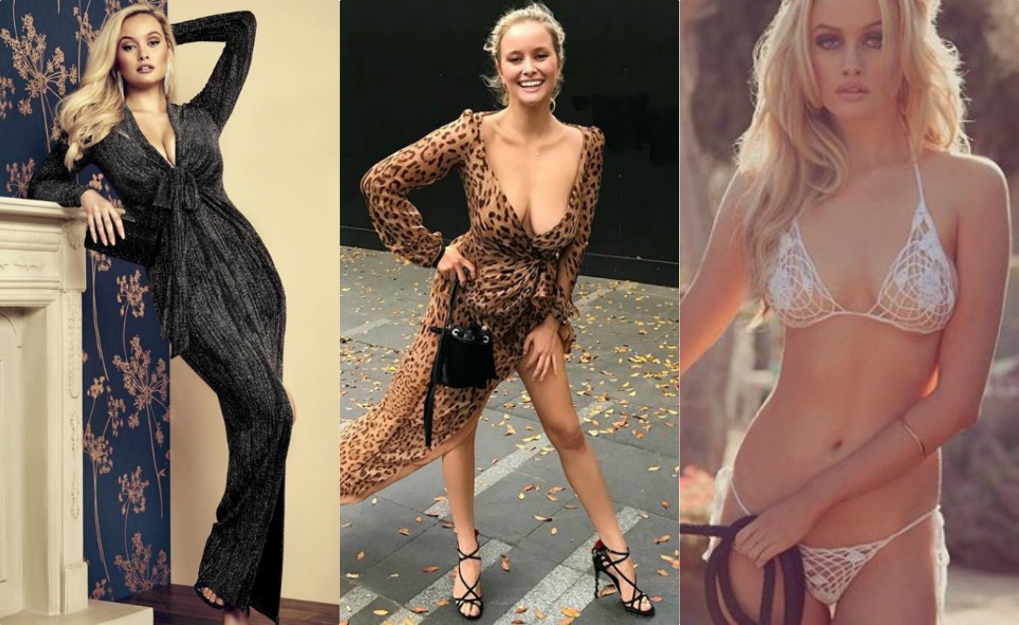 Simone Holtznagel, la modelo que asegura haber desconocido a Cuarón (Instagram).