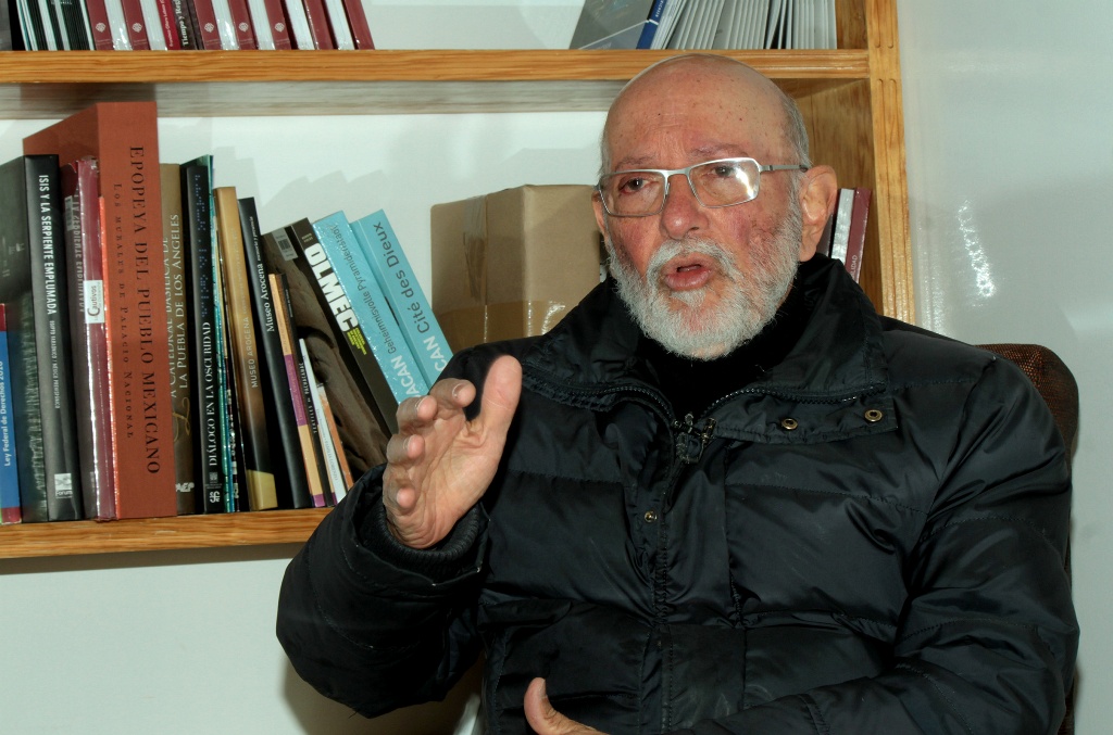 "El Templo Mayor ha sido el proyecto más grande de mi vida”, señaló el arqueólogo. (Notimex)