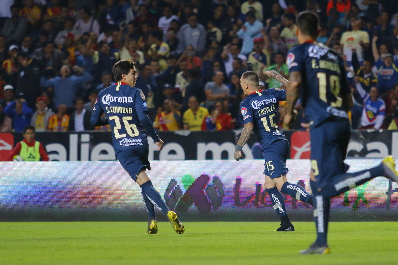 América vino de atrás y empató 2-2 ante Monarcas en el Morelos (Imago7)