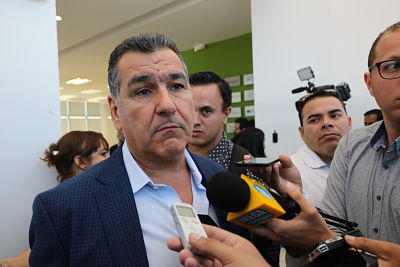 Presidente de la  Concamin, Ismael Plasencia (Foto Dany Béjar)