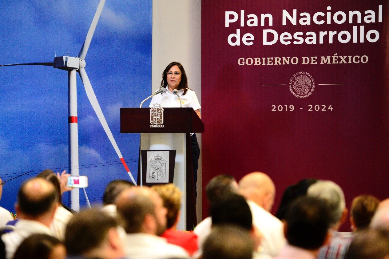 Rocío Nahle, secretaria de Energía (Foto: @SENER_mx)