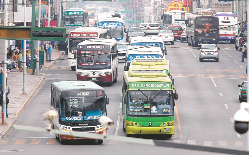 Hoy saldrán 14 rutas de circulación. (Foto: Jorge López)